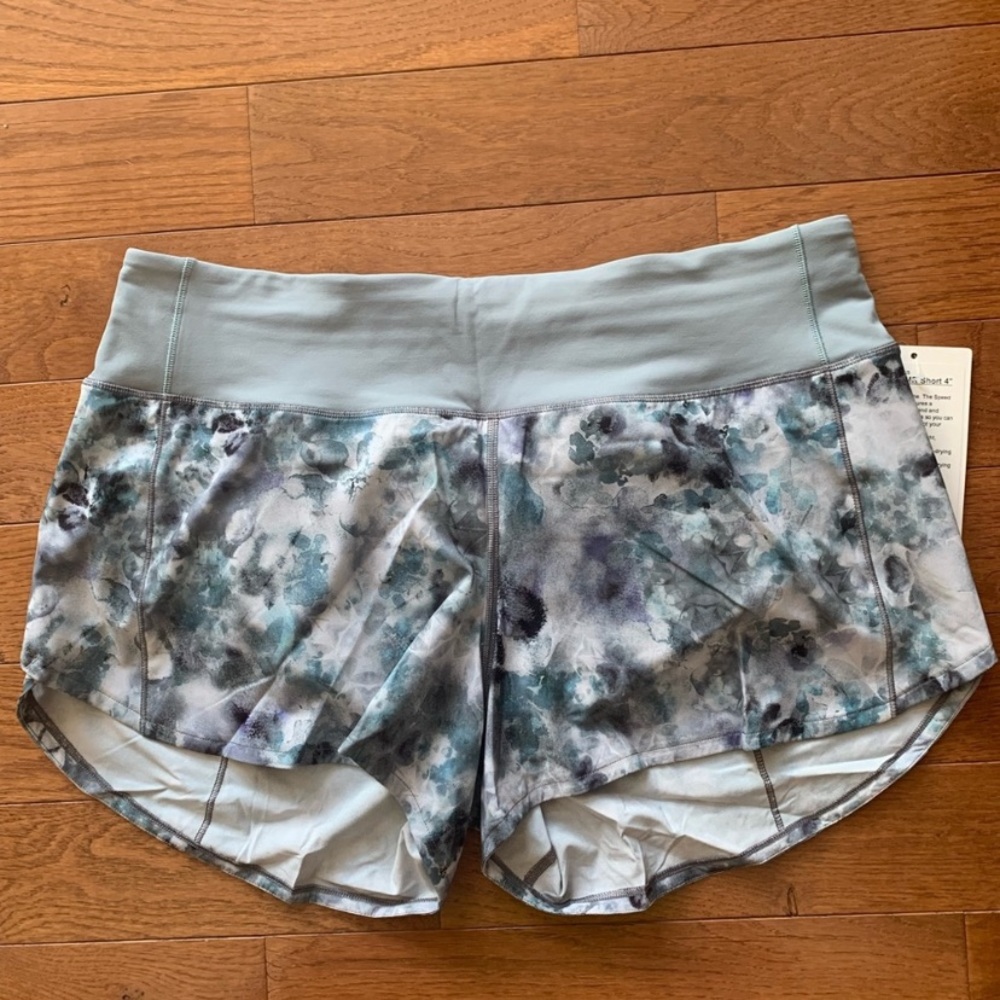 💙LULULEMON SPEED UP SHORT 4”-KALEIDOFLORAL MULTI - Picture 5 of 13